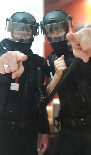 Comedy Polizei Einsatz